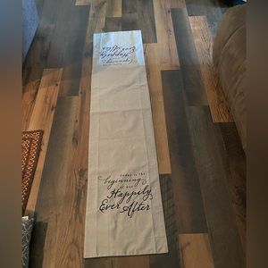 In This Home Demdaco Happily Ever After Table Runner